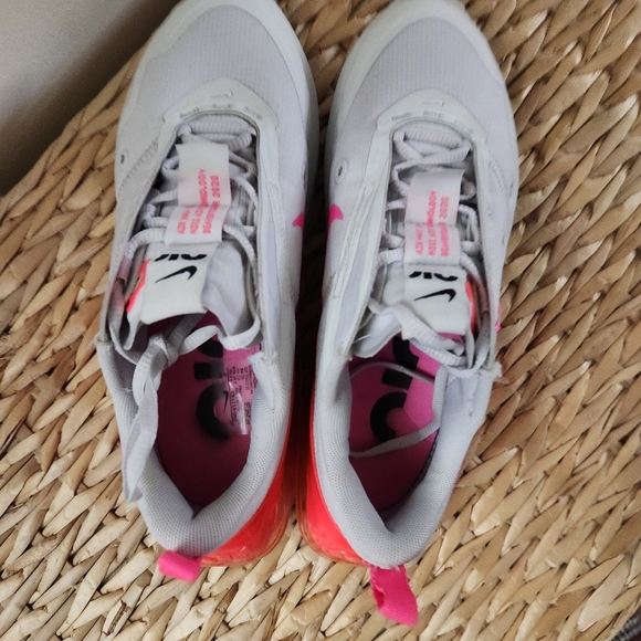Nike Air Max Up Women's Size 6 Sneakers Grey Pink Crimson - Picture 8 of 14